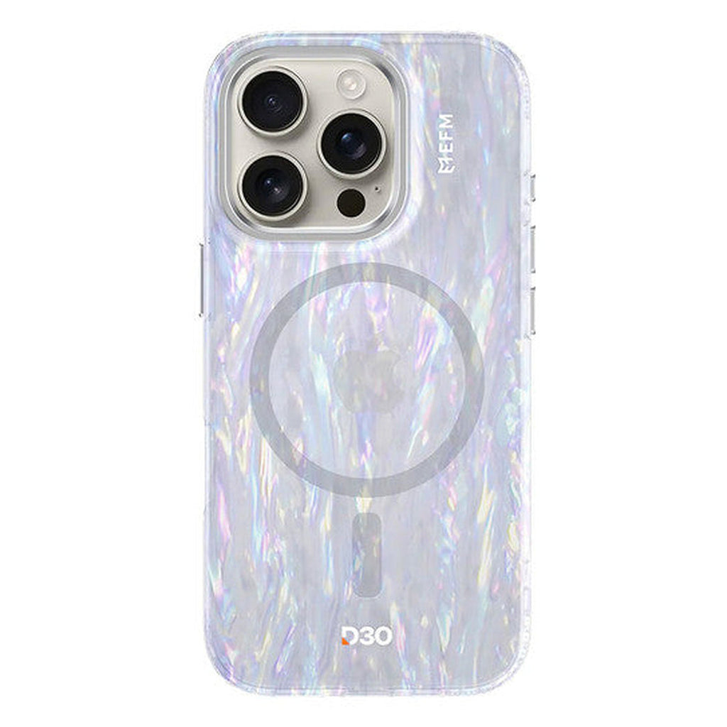 EFM Volta D3O Case for iPhone 16 Pro Max - Mother of Pearl - EFCVTAE612PEA