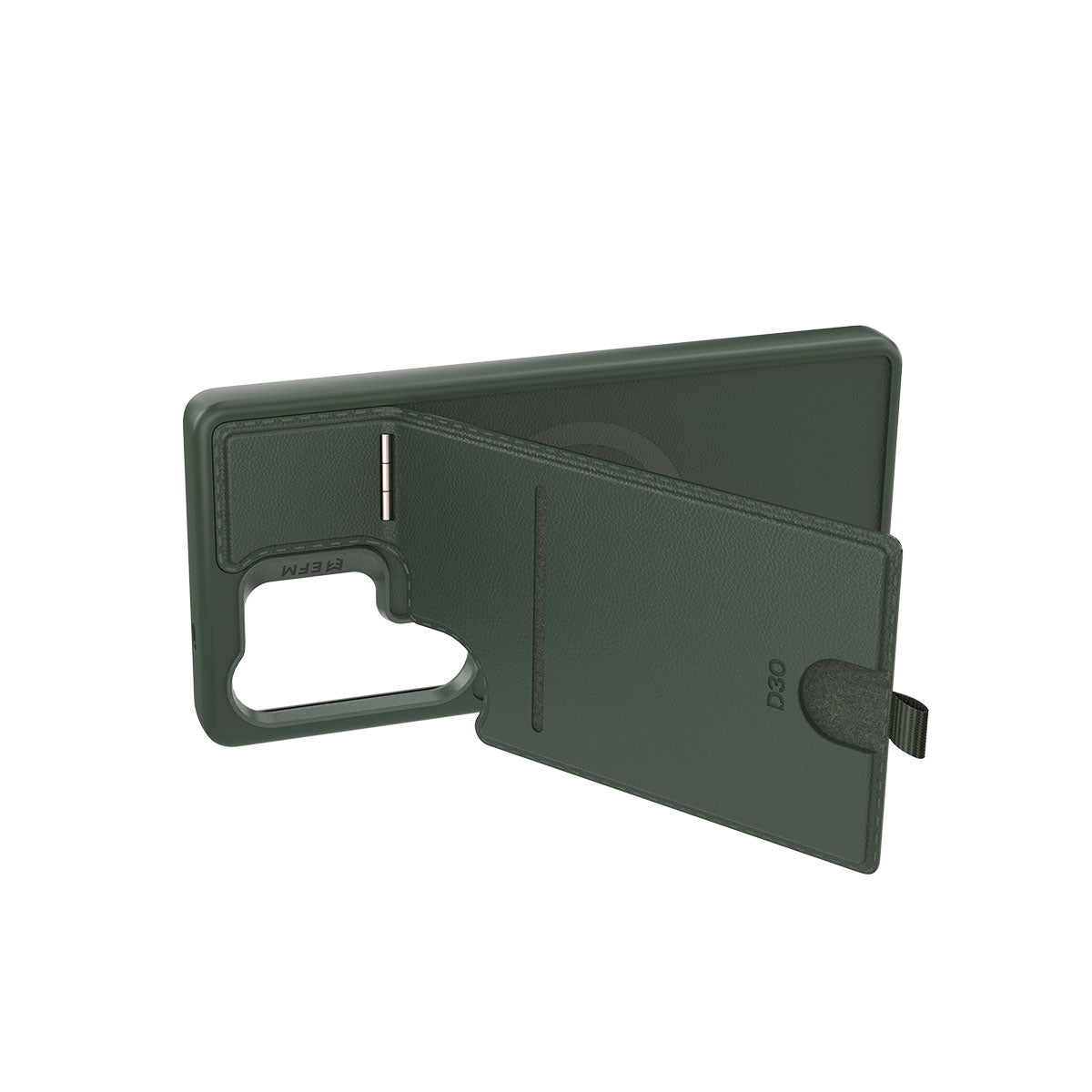 EFM Berlin Wallet Case for Samsung Galaxy S25 Ultra - Green - EFCBLSG296GRN