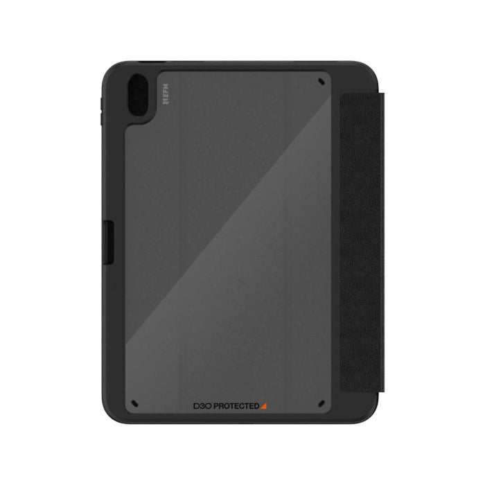EFM Aspen D3O Folio Case for iPad 10.9 2022 - Black - EFCDUAE604BLA