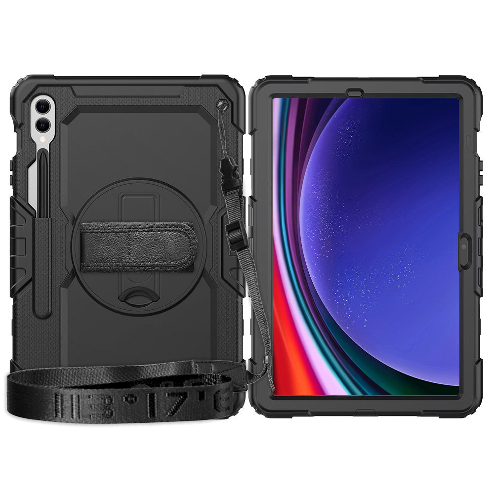 EFM Baja Rugged Case for Galaxy Tab A9 Plus - Black - EFCBASG289BLK
