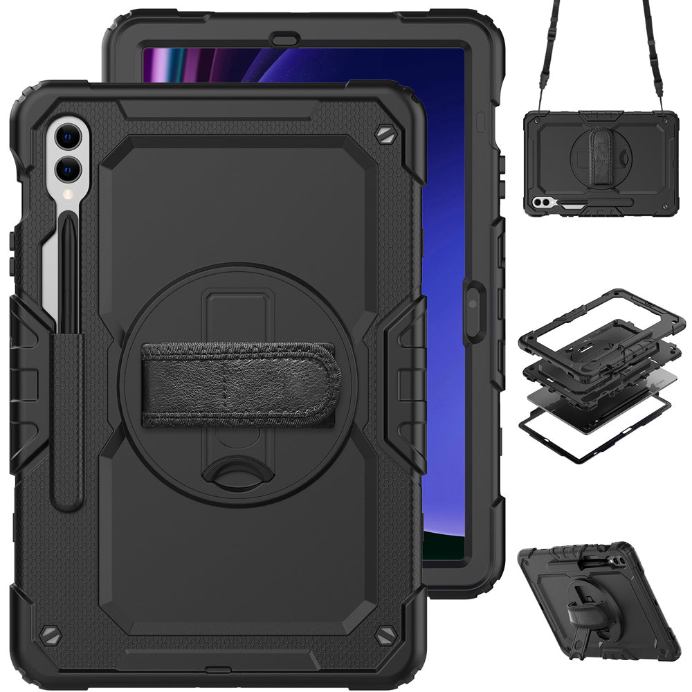 EFM Baja Rugged Case for Galaxy Tab A9 Plus - Black - EFCBASG289BLK