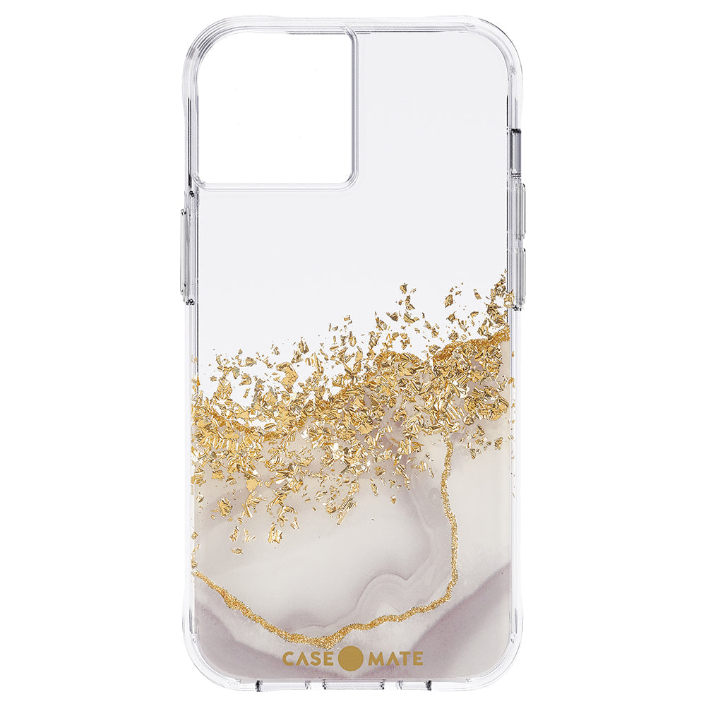 Case-Mate Karat Marble CM046776 iPhone 13 case rear view