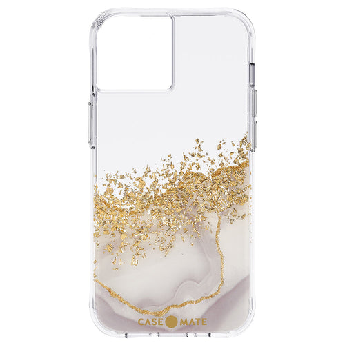 Case-Mate Karat Marble CM046776 iPhone 13 case rear view