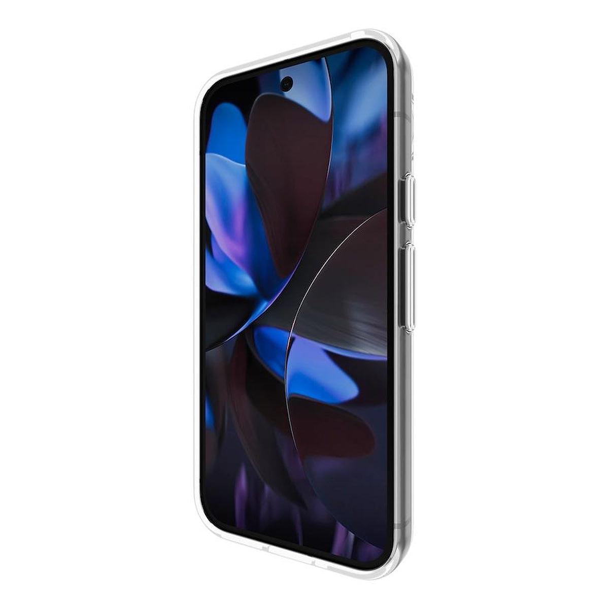 Case-Mate CM053934 Tough Clear case for Google Pixel 9 / 9 Pro, front view showing button protection; phone not included