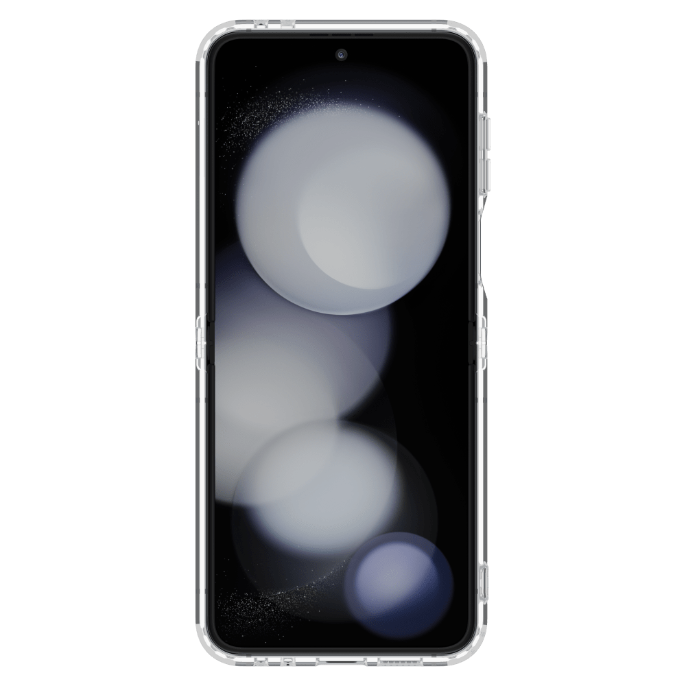 Case-Mate Tough Clear Galaxy Z Flip6 case, front view
