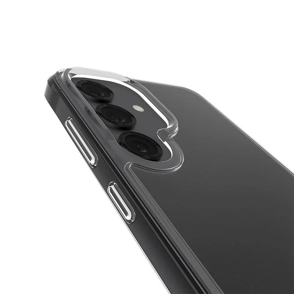 Case-Mate Tough Clear case CM055734 for Samsung Galaxy S25, camera surround and button detail