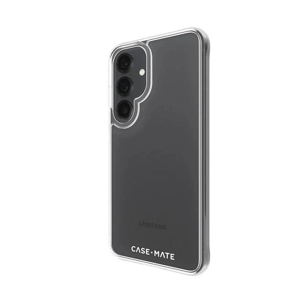 Case-Mate Tough Clear case CM055734 for Samsung Galaxy S25, opposite rear angle
