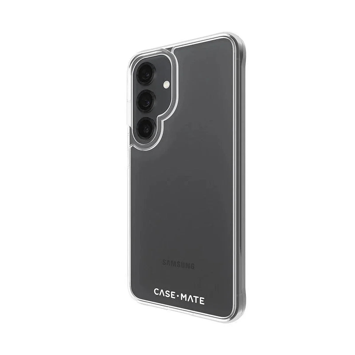Case-Mate Tough Clear case CM055734 for Samsung Galaxy S25, opposite rear angle