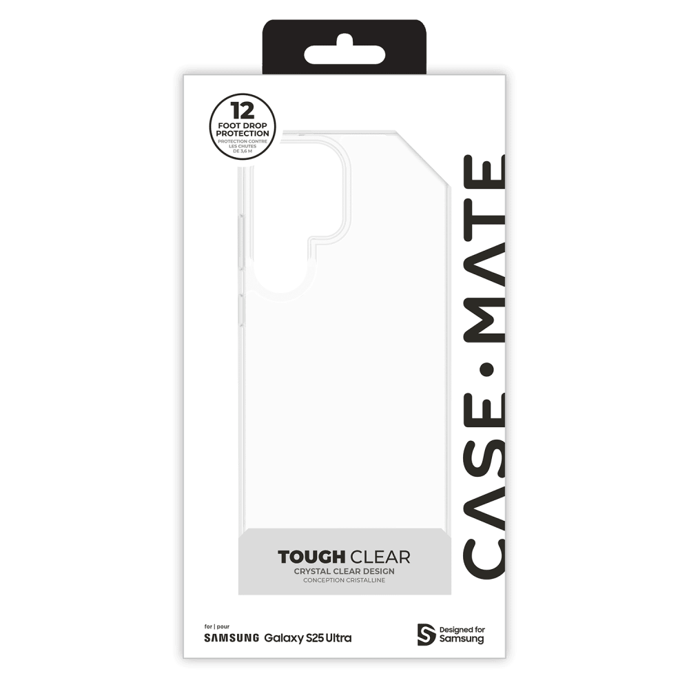 Case-Mate CM055738 Tough Clear case for Samsung Galaxy S25 Ultra – retail packaging