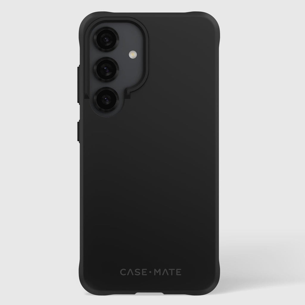 Case-Mate Tough Black Samsung Galaxy S25 case, rear view