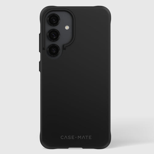 Case-Mate Tough Black Samsung Galaxy S25 case, rear view
