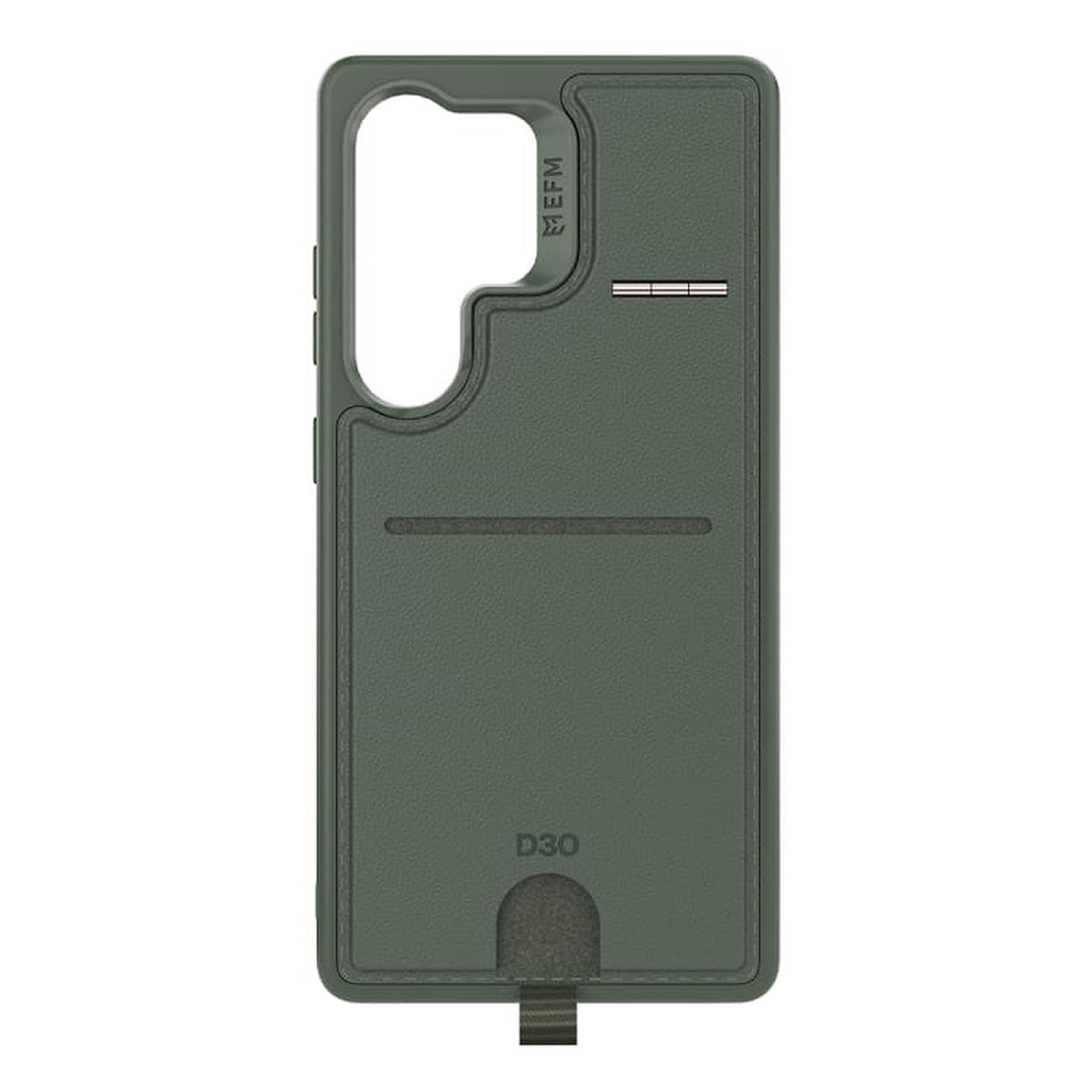 EFM Berlin Wallet Case for Samsung Galaxy S25 Ultra - Green - EFCBLSG296GRN