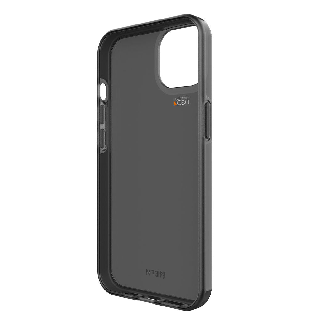 EFM Alaska iPhone 12 Pro Max and iPhone 13 Pro Max Smoke Black case, angled interior view