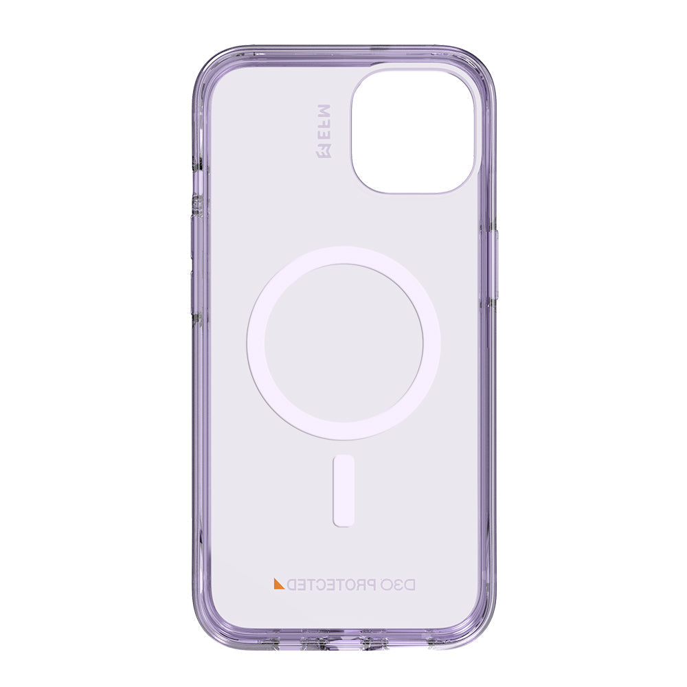 EFM Alta D3O Crystalex Purple case, straight interior view