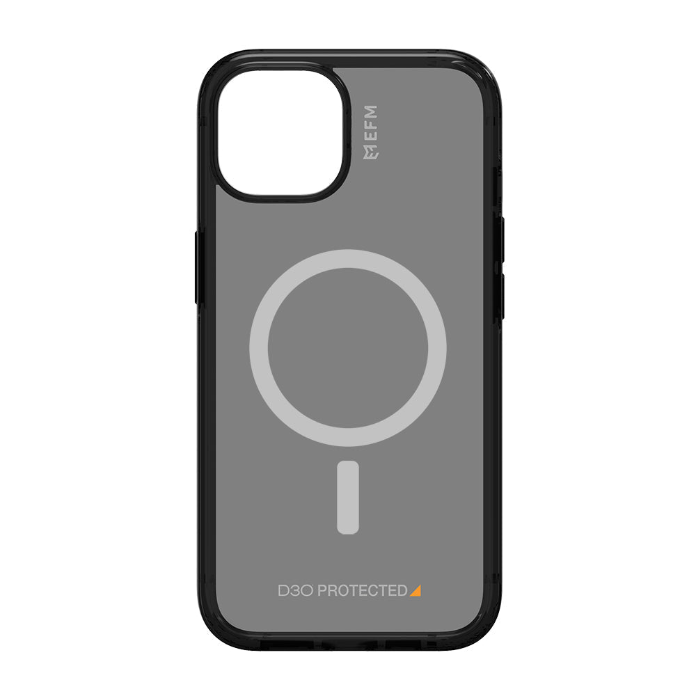 EFM Alta iPhone 14 Plus Smoke Black case EFCTAAE197BLA, rear view