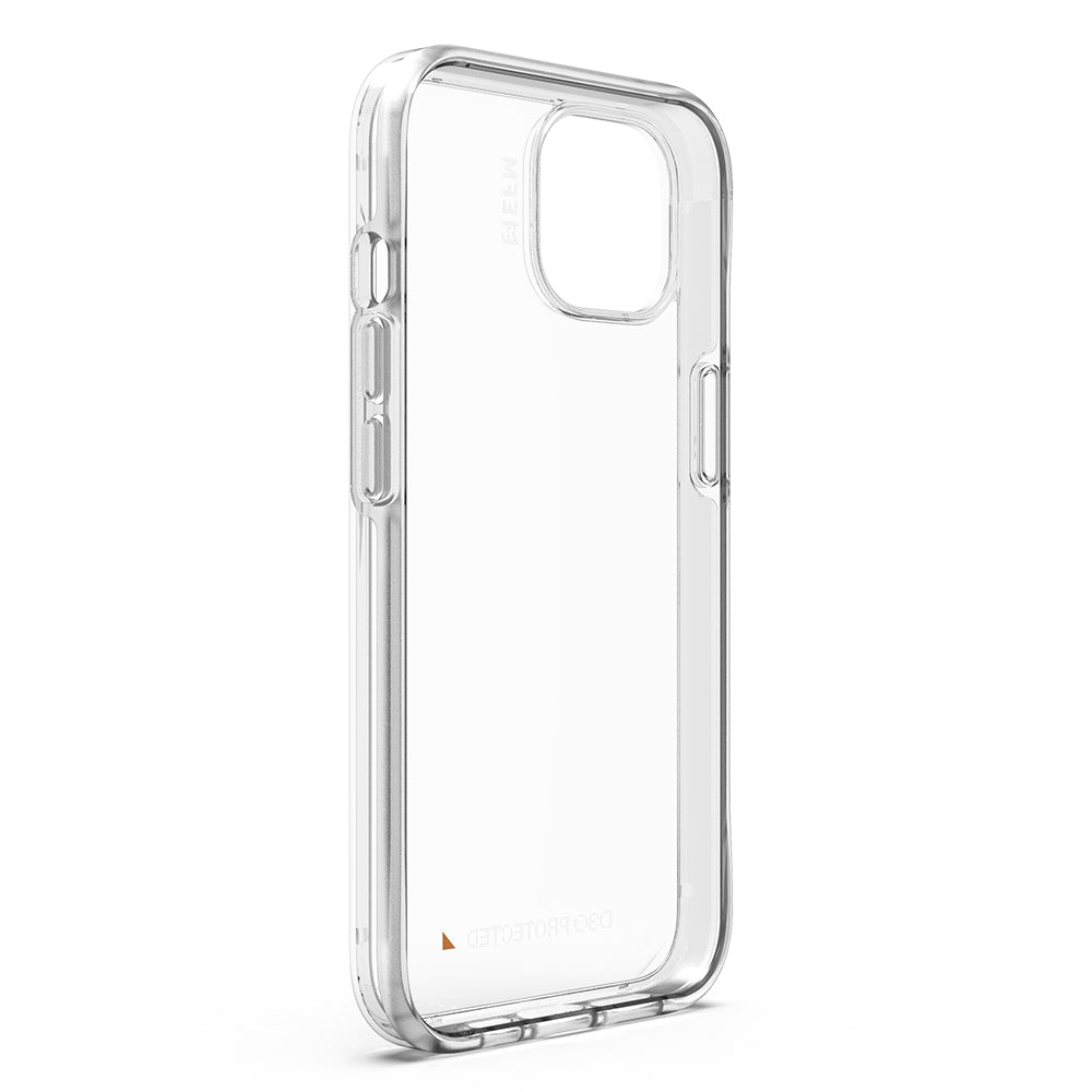 EFM Alta Pure clear case for iPhone 13 Pro and iPhone 14 Pro, angled inside view