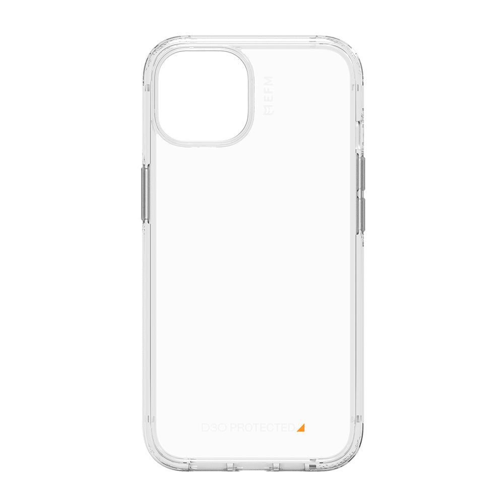EFM Alta Pure clear case for iPhone 13 Pro and iPhone 14 Pro, rear view without phone