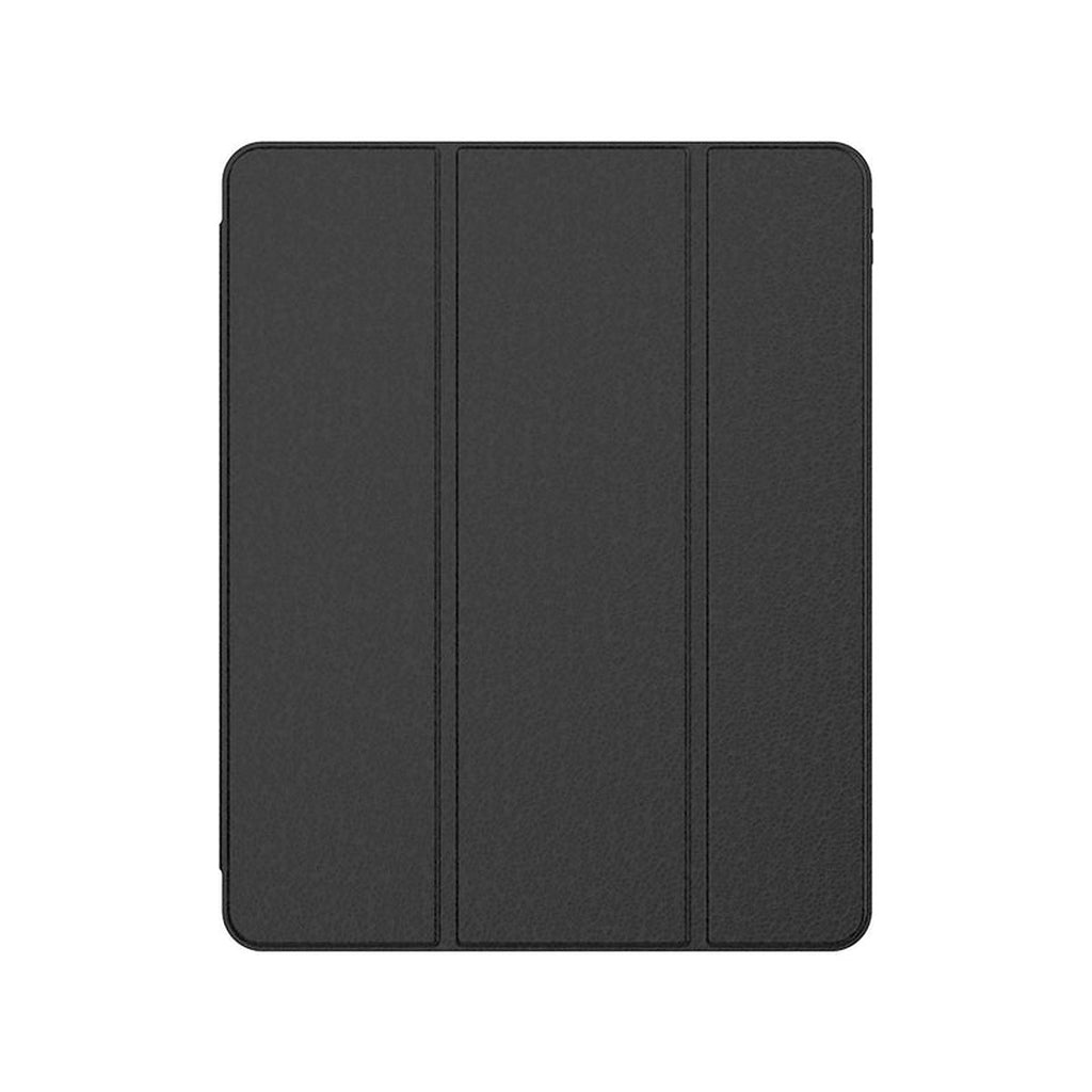 EFM Aspen Folio Case Armour for iPad Pro 12.9-inch in black – Closed black folio cover, front view