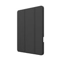 EFM Aspen Folio Case Armour for iPad Pro 12.9-inch in black – Closed folio cover, angled front view
