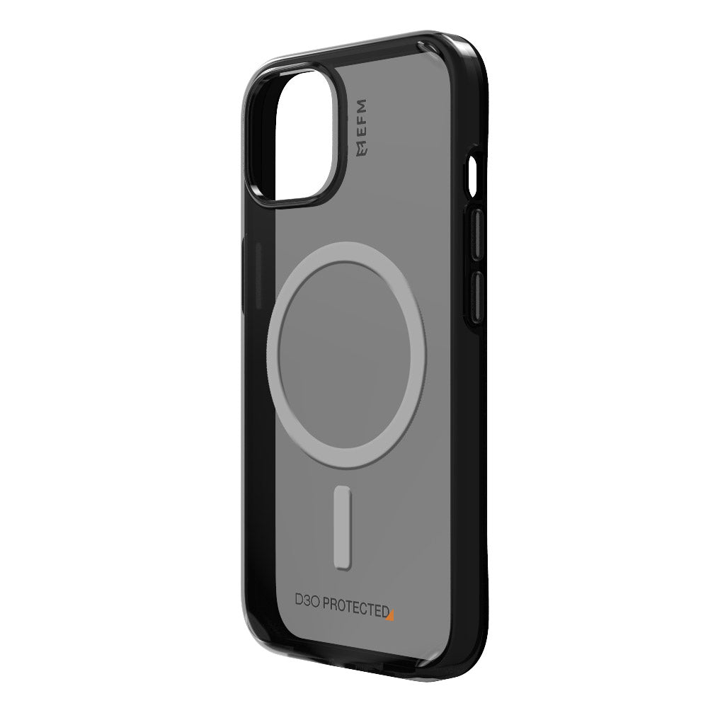 EFM Aspen MagSafe case EFCDUAE198BLA black angled rear view