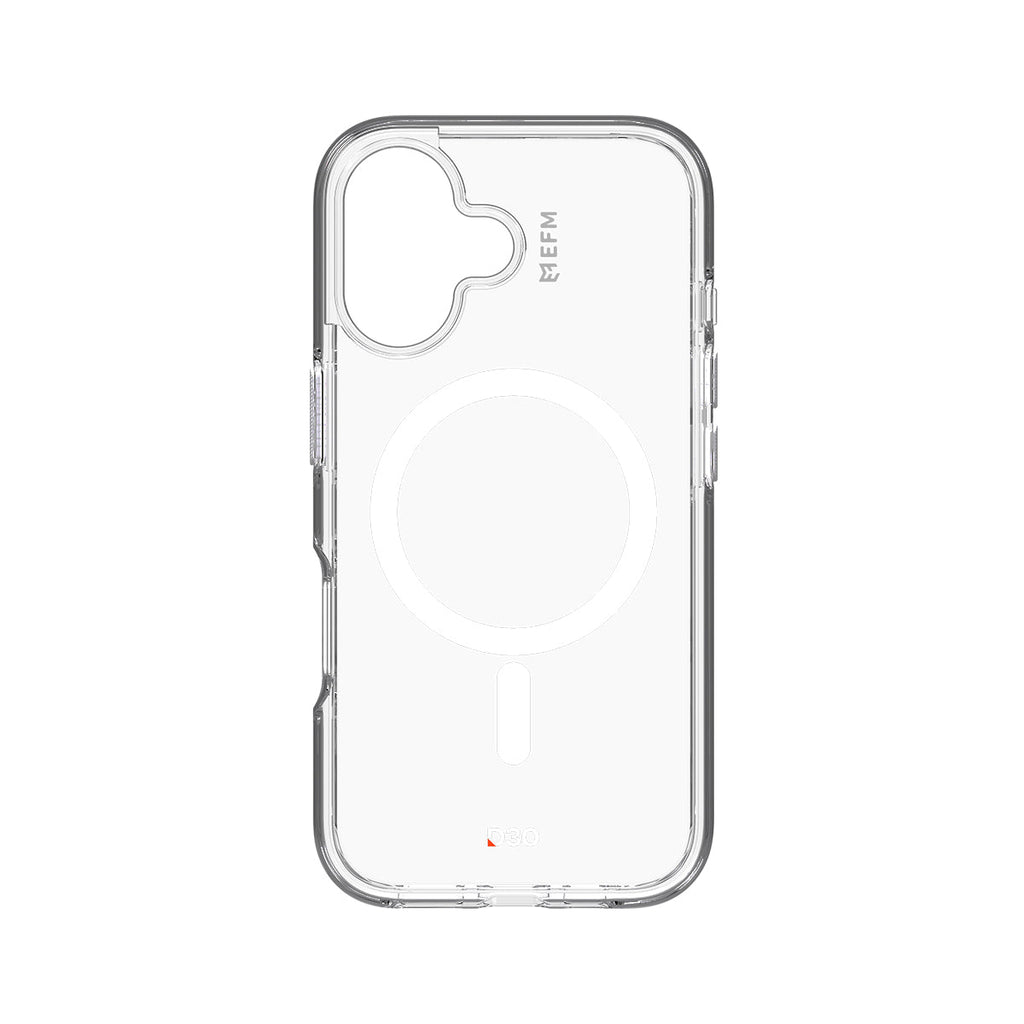 EFM Aspen D3O Bio clear iPhone 16 MagSafe case EFCDUAE609CLE without phone