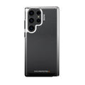 EFM Aspen D3O Crystalex Samsung Galaxy S23 Ultra case in Black Gradient, fitted rear view