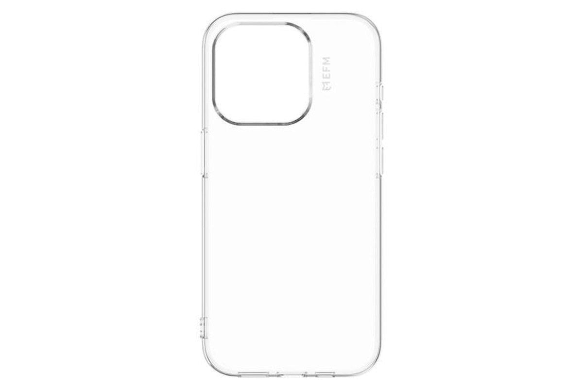 EFM Baltoro clear iPhone 15 Pro Max case EFCBTAE608CLE, rear view without phone