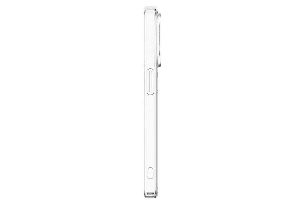 Side profile of the EFM Baltoro clear iPhone 15 Pro Max case