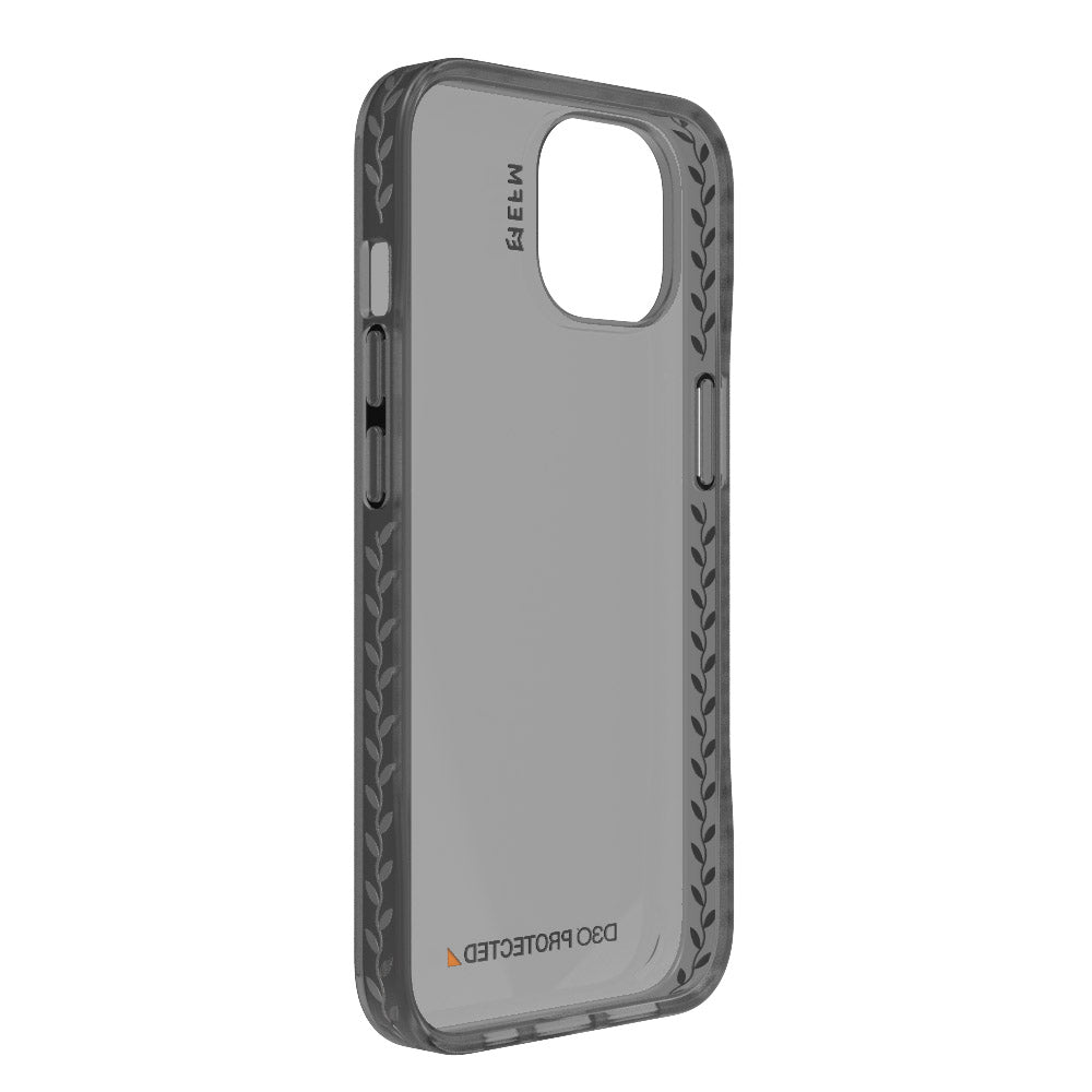 Angled interior view of the EFM Bio+ D3O Bio iPhone 14 Plus case