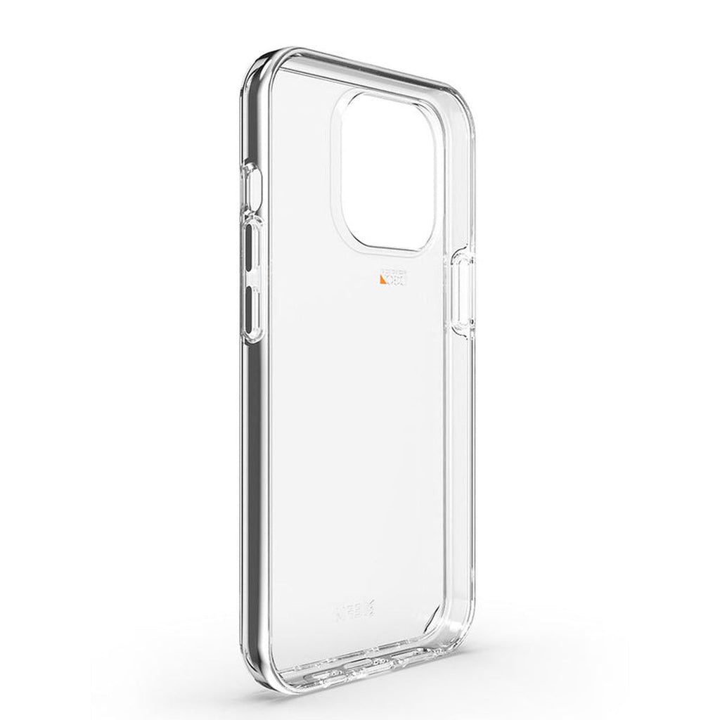 EFM Alaska Clear iPhone 12 and 13 Pro Max case, angled inside view