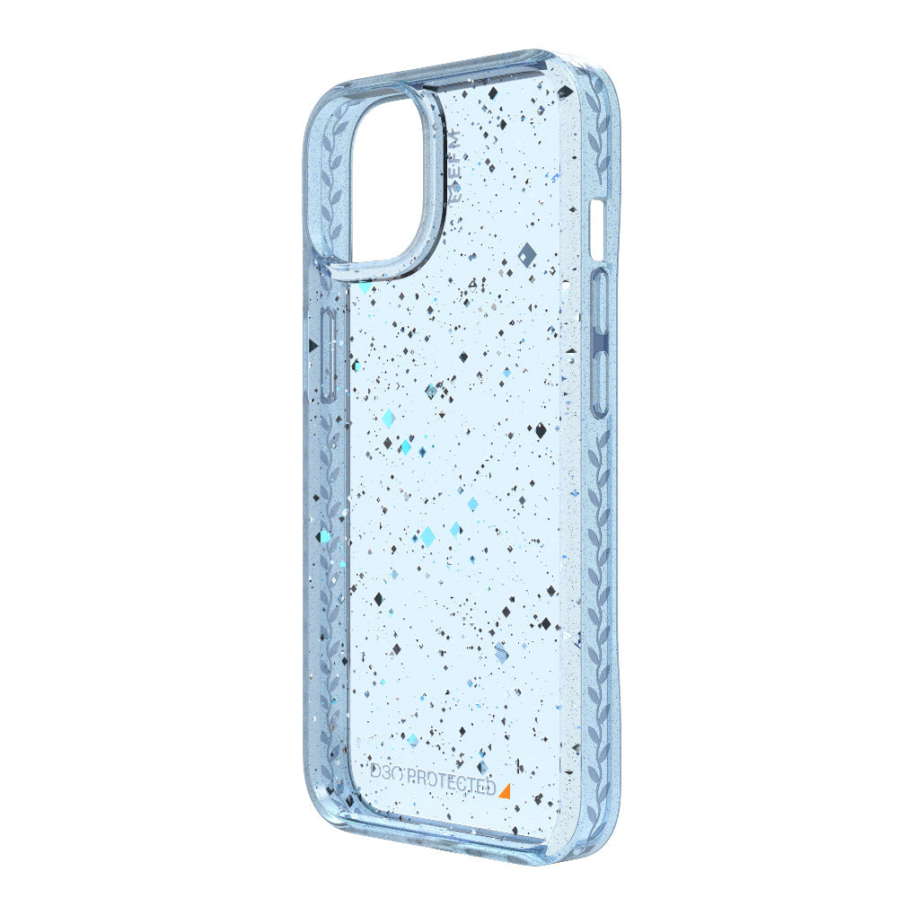 EFM Bio+ Pau iPhone 14 Plus case, angled rear view