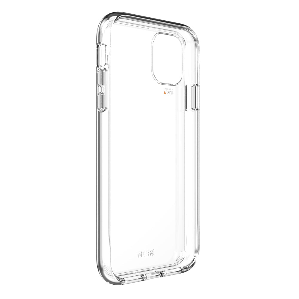 EFM Aspen D3O Crystalex case for iPhone 11 Pro, Clear, EFCDUAE170CLE - Angled interior view
