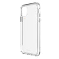 EFM Aspen D3O Crystalex case for iPhone 11 Pro, Clear, EFCDUAE170CLE - Angled rear view