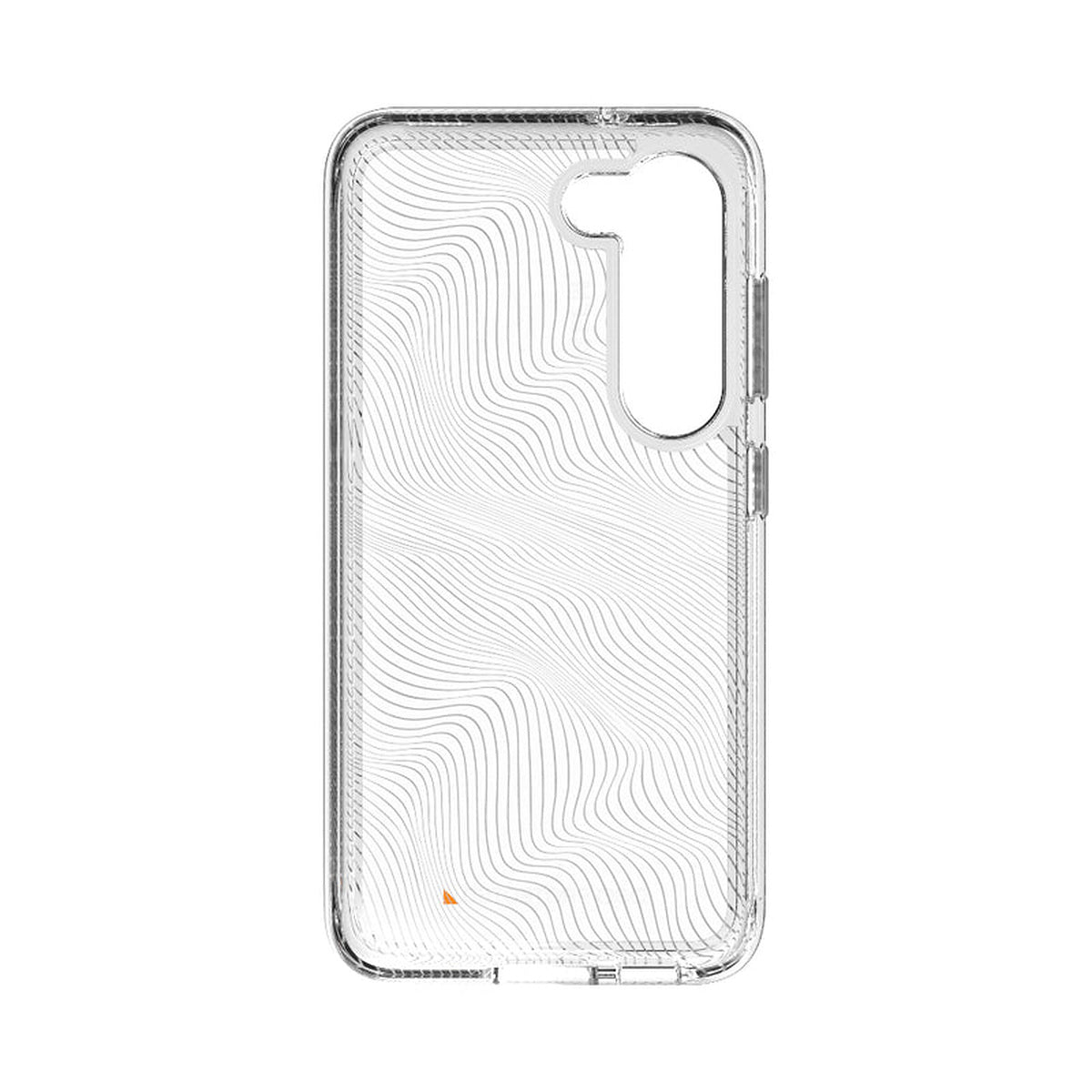 EFM Aspen Crystal Clear Samsung Galaxy S23 Plus case, straight inside view
