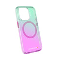 EFM Aspen EFCDUAE606GLP Glitter Pearl case for iPhone 15 Pro, angled rear view