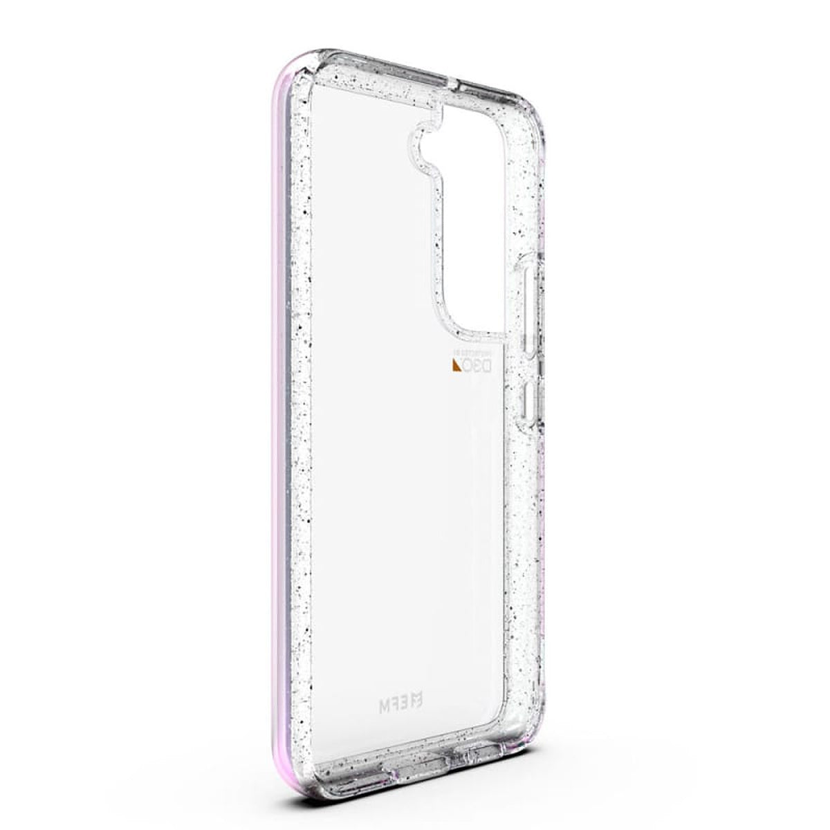 EFM Aspen Glitter Pearl Galaxy S22 Plus case EFCDUSG280GLPX, angled interior view