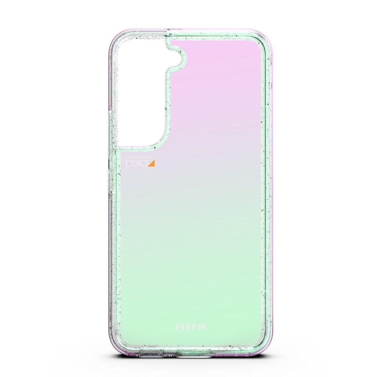 EFM Aspen Galaxy S22 Plus Glitter Pearl case EFCDUSG280GLPX, case-only rear view