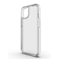 EFM Zurich Frost Clear case for iPhone 13 mini and 12 mini EFCTPAE191FRC - Angled rear view