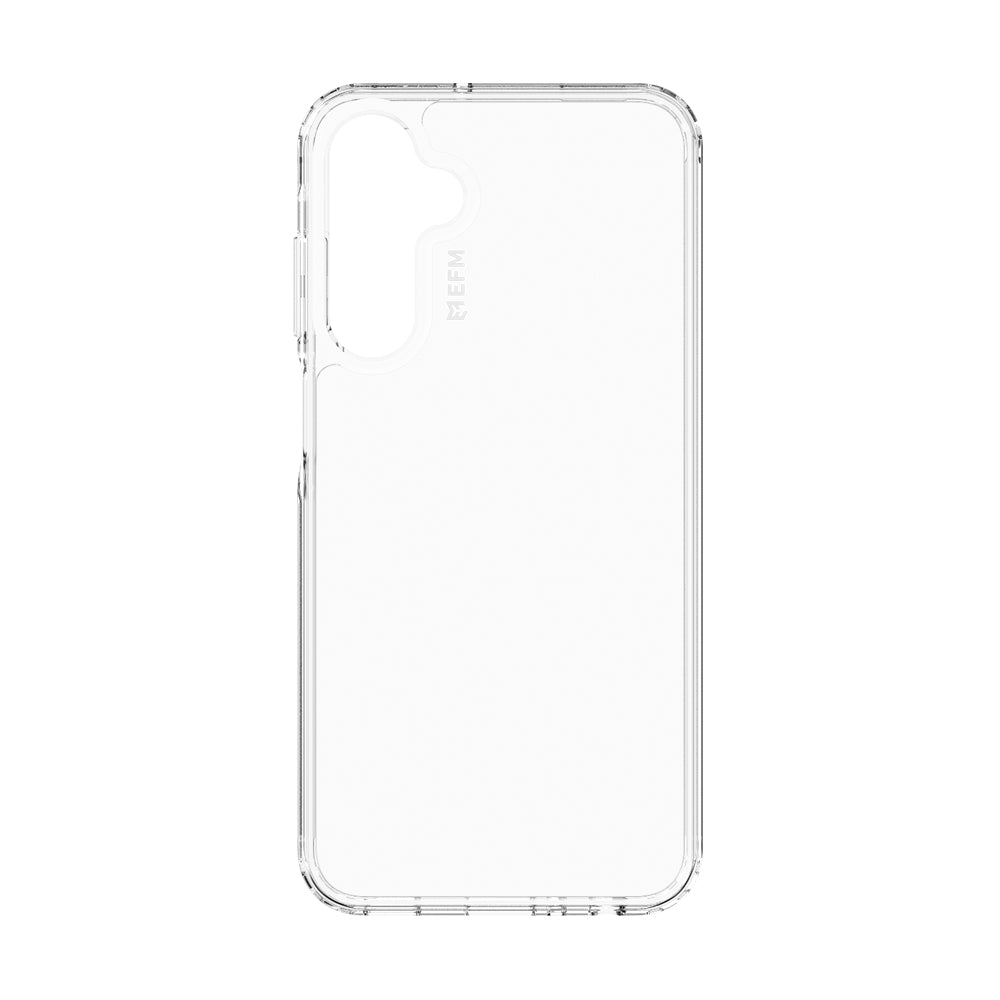 Rear view of the EFM Zurich clear case for Samsung Galaxy A25 5G