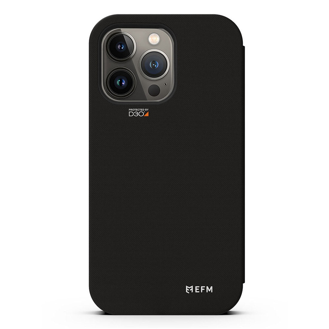 EFM Miami D3O Wallet Case for iPhone 13 Pro Max - Smoke Black - EFCMIAE193SMB