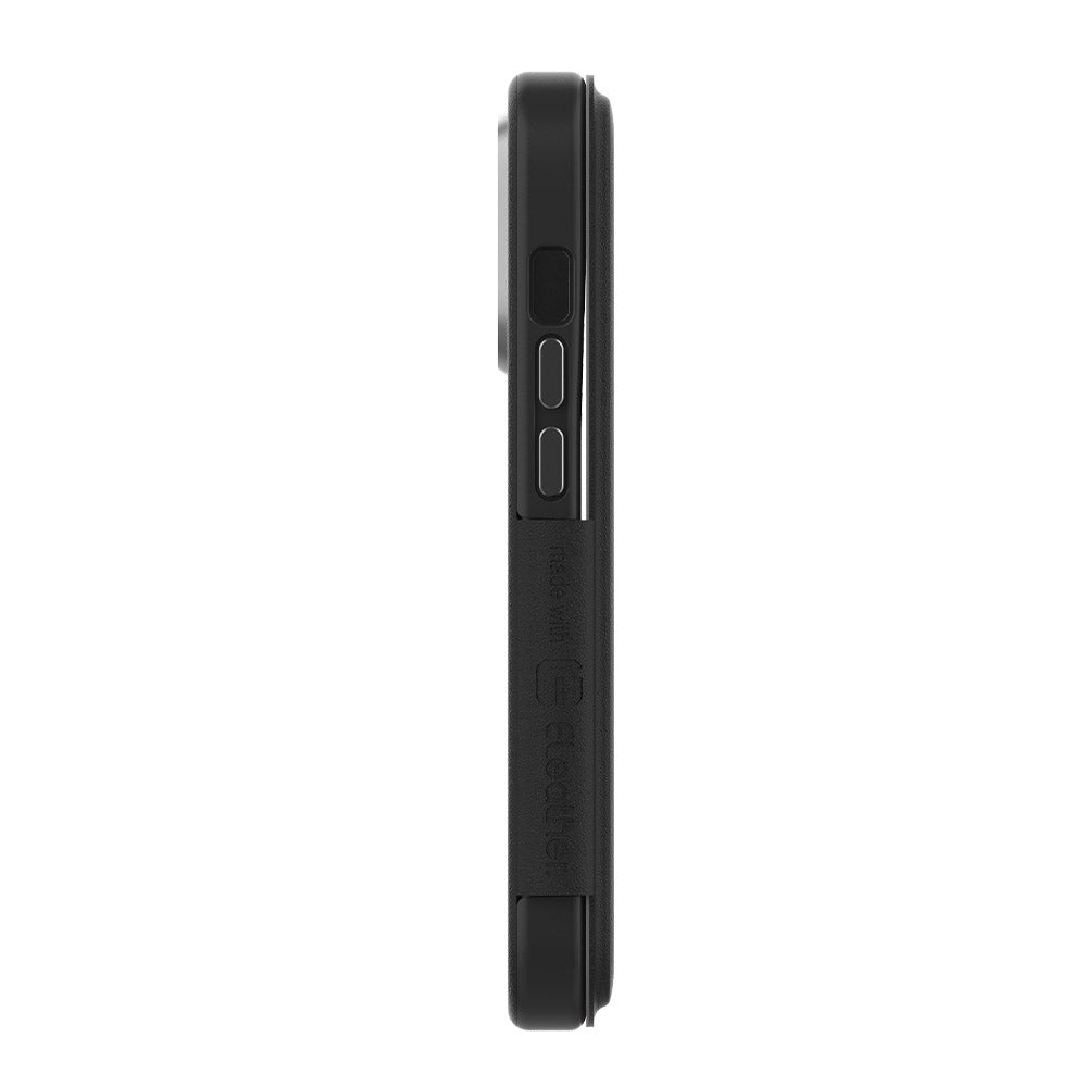 EFM Monaco iPhone 14 Plus case showing slim side profile and button access