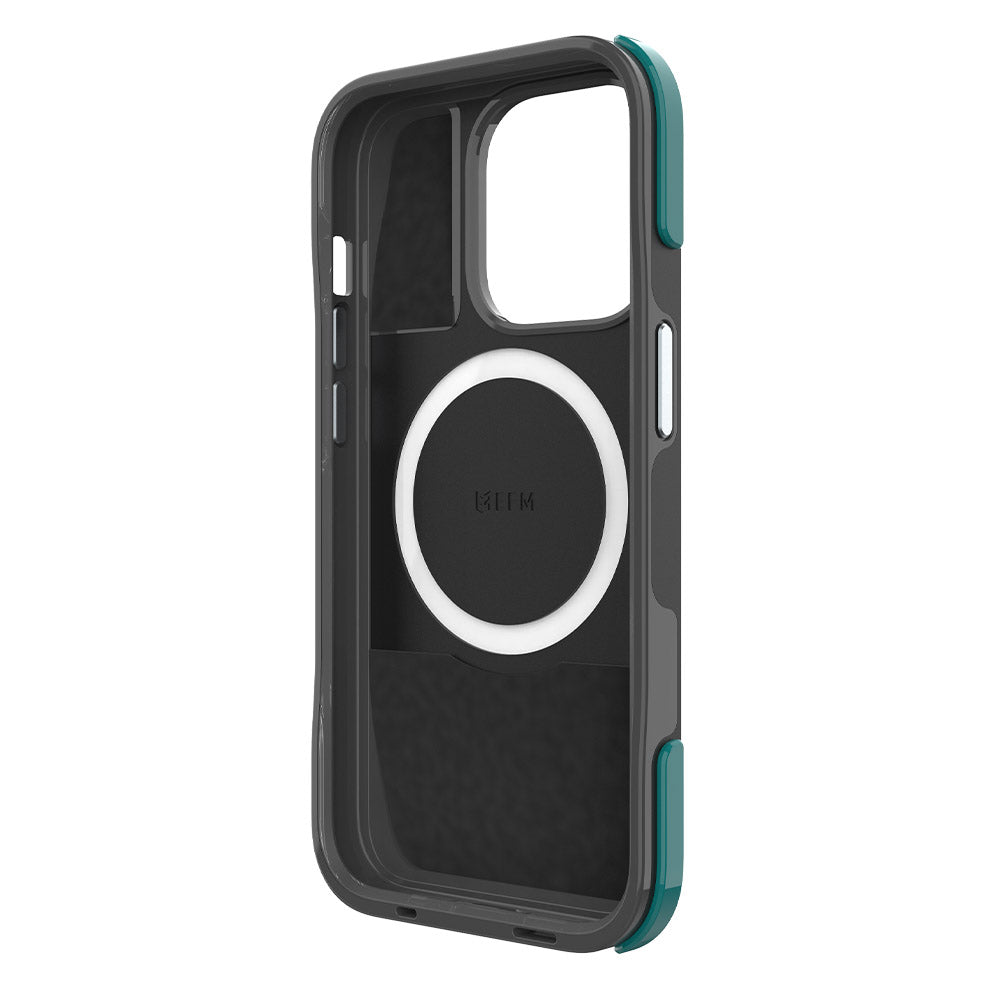 EFM Tokyo Dark Nebula case, interior angled view showing the magnetic ring