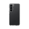EFM Zurich clear case fitted to Samsung Galaxy S23, rear view