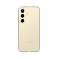EFM Zurich clear case EFCTPSG287CLE fitted to Samsung Galaxy S24 Plus, rear view