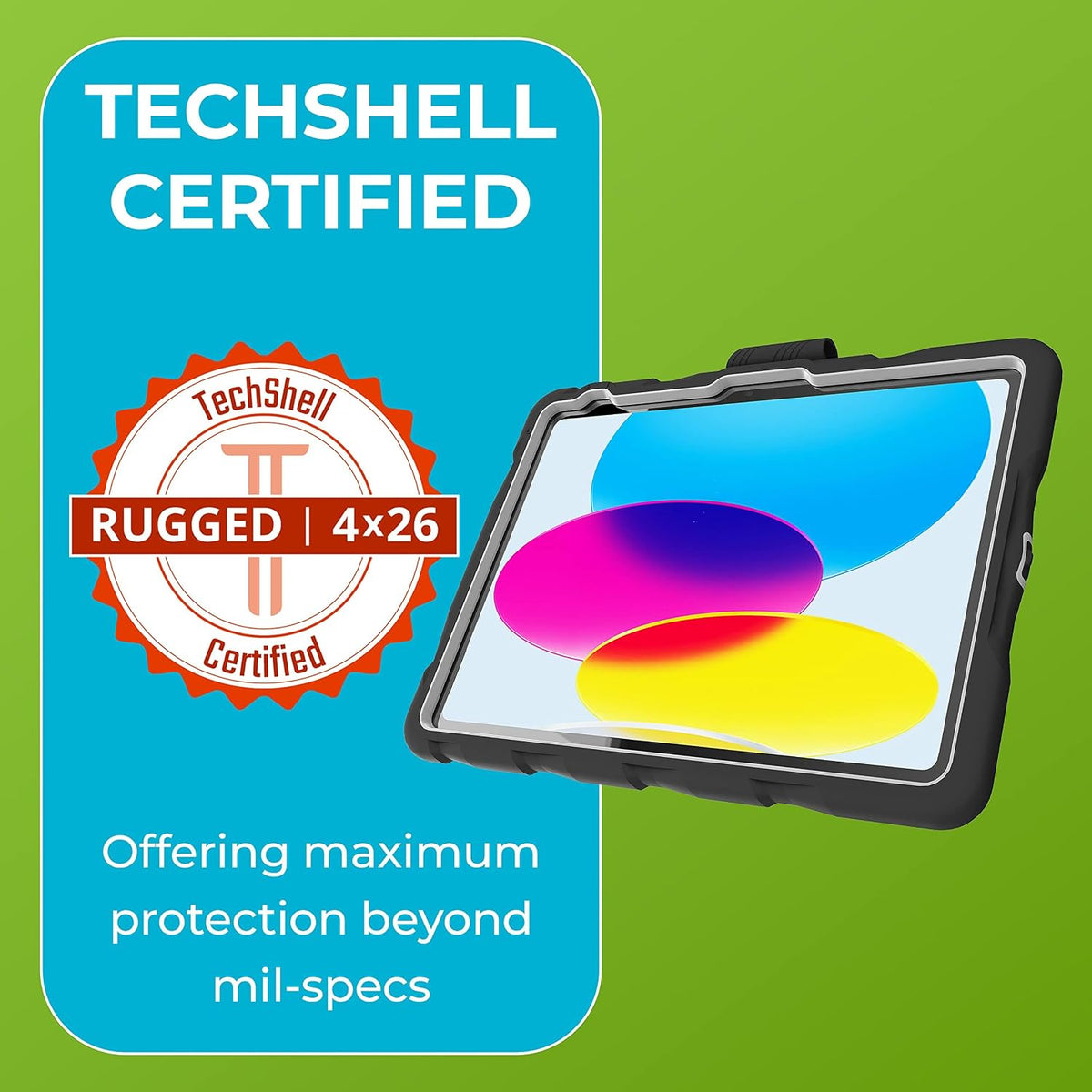 Gumdrop Hideaway 03A011 TechShell Rugged 4x26 drop test certification