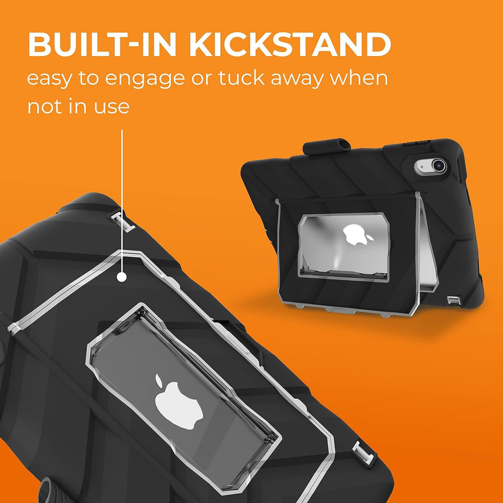 Gumdrop Hideaway 03A011 built-in kickstand open and closed