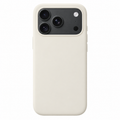 Mobile Cove Beige soft-touch case for iPhone 18 Pro — digitally prepared rear-view product visualisation