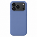Mobile Cove Blue soft-touch case for iPhone 18 Pro — digitally prepared rear-view product visualisation