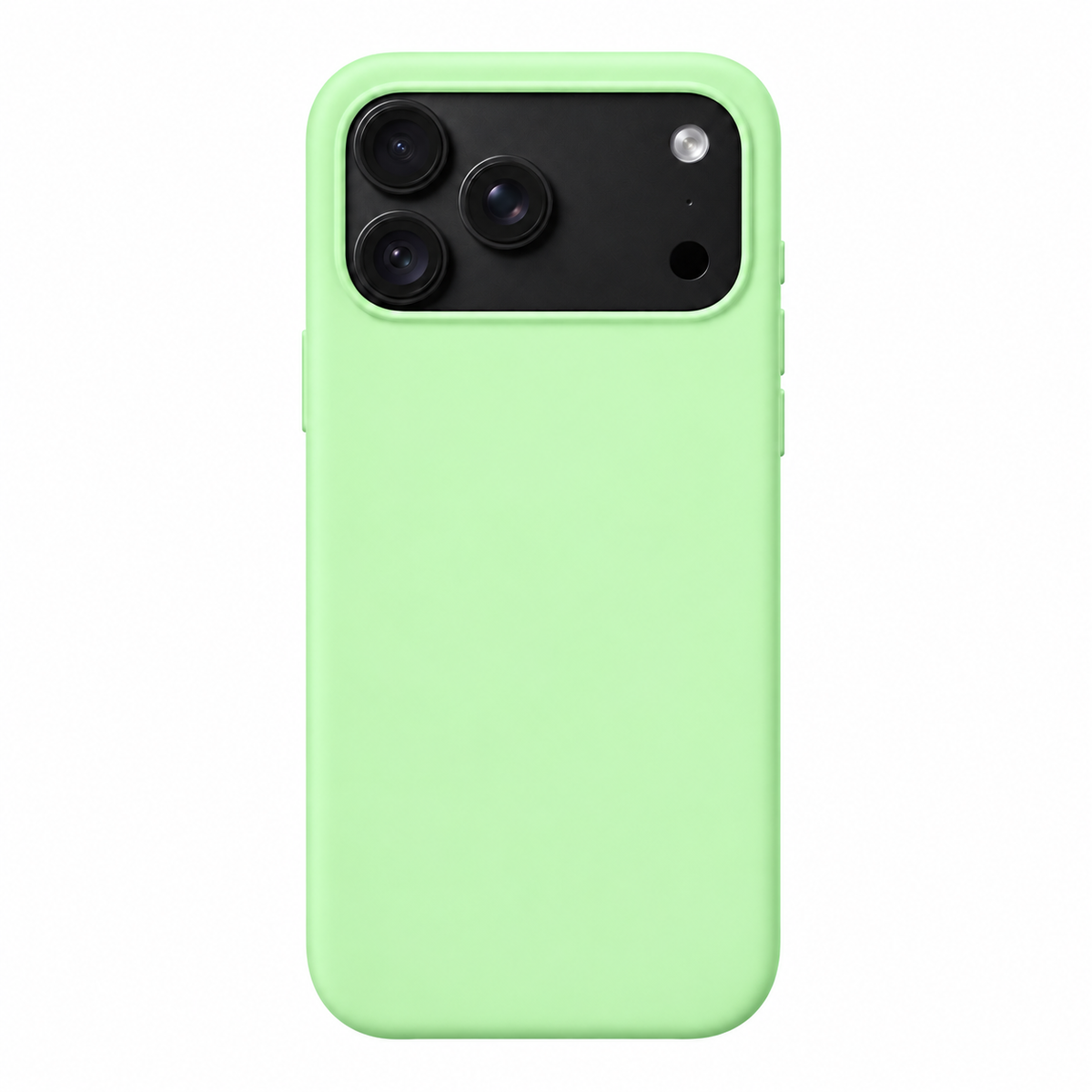 Mobile Cove Mint soft-touch case for iPhone 18 Pro Max — digitally prepared rear-view product visualisation