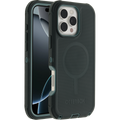 OtterBox Defender MagSafe case for iPhone 16 Pro Max in Sagebrush Green, front and rear view